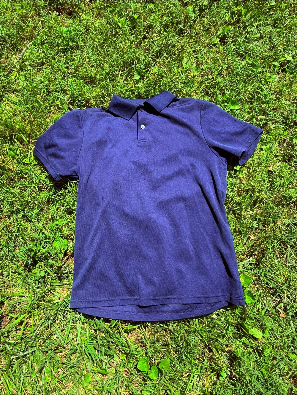 Old Navy Navy Blue Short-Sleeve Polo Shirt